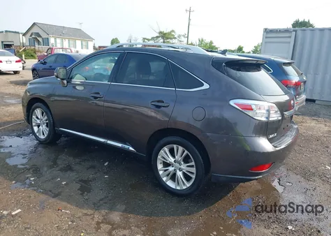 2010 Lexus Rx 450H z USA, uszkodzony, nr VIN JTJBC1BA0A2027942